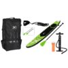 XQ Max SUP Board Set - Opblaasbaar - 320x76x15cm - lime