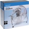 Vloerventilator chroom 30cm