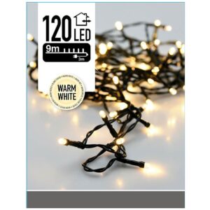 Kerstverlichting 120 LED's 9 meter warm wit