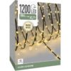 LED Verlichting 1200 LED - 36 meter - warm wit - voor binnen en buiten - 8 Lichtfuncties - Soft Wire