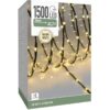 LED Verlichting 1500 LED - 45 meter - warm wit - voor binnen en buiten - 8 Lichtfuncties - Soft Wire