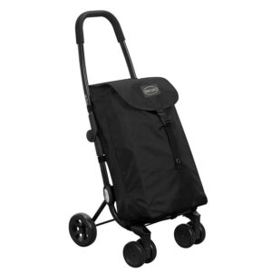 Ceruzo Go Four Boodschappentrolley - Zwart - 43.5 liter - by Playmarket