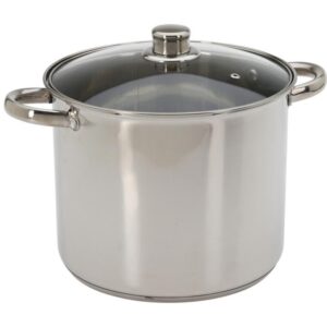 Kookpan - 24 cm - 9.0 liter - RVS - Met deksel