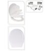 Toiletbril duroplast - Wit - Softclose