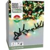 Microcluster - 800 led - 16m - three tone traditional - Timer - Lichtfuncties - Geheugen - Buiten