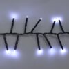 Maxi Cluster Kerstverlichting - 1200 led - 18m - wit - Timer - Lichtfuncties - Geheugen - Buiten