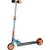 XQ Max Opvouwbare Step met Voetrem - blauw met oranje