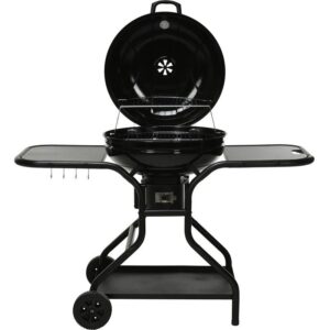 Verrijdbare BBQ met Zijtafels - XL - 130x65x101cm - Houtskoolbarbecue